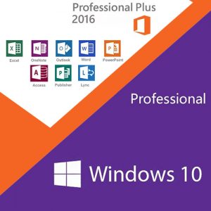PACHET PROMOTIONAL WINDOWS 10 PRO + OFFICE 2016 PRO PLUS